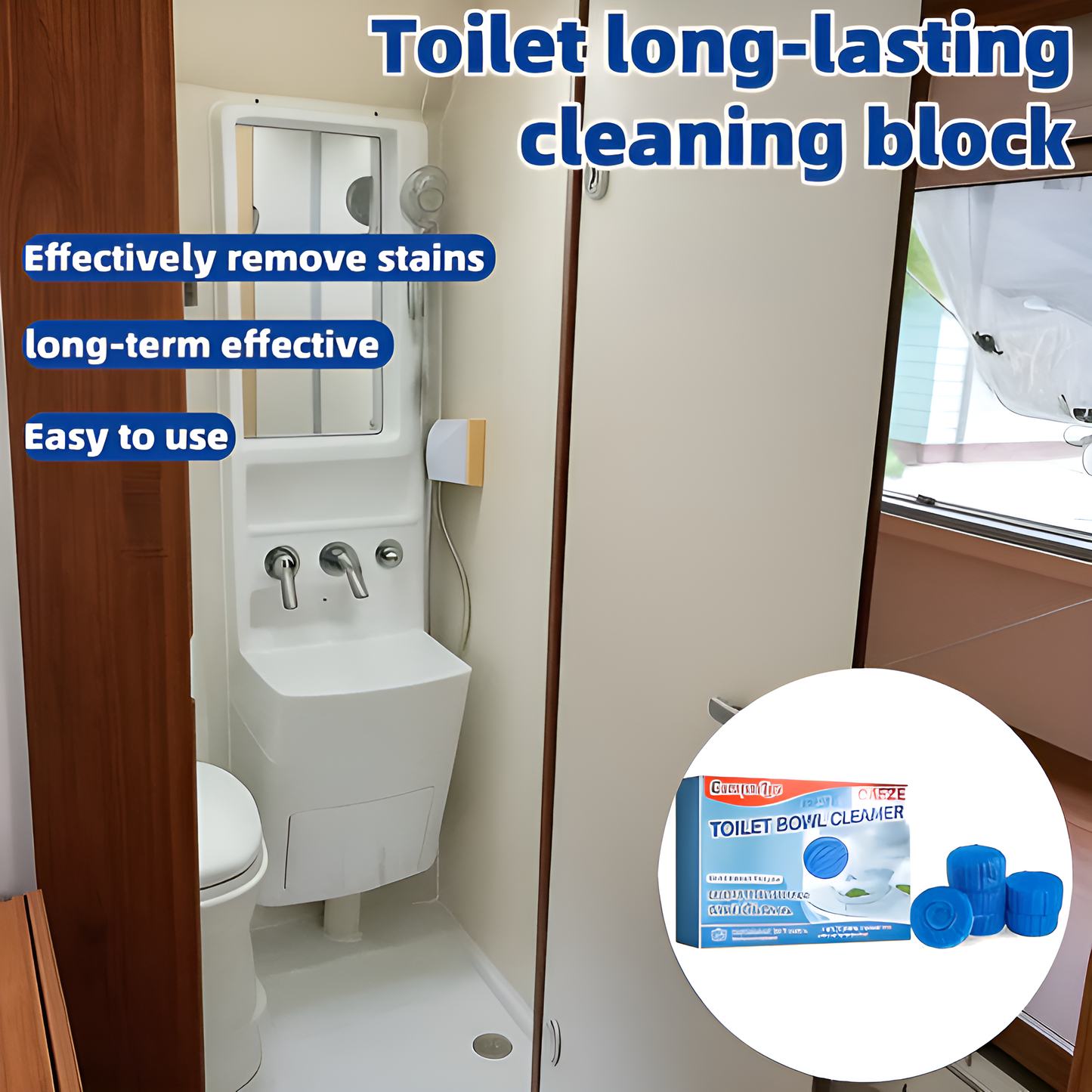 Toilet Cleaning Tablets (Pack Of 20) Buy 1 Get 1 Free🔥