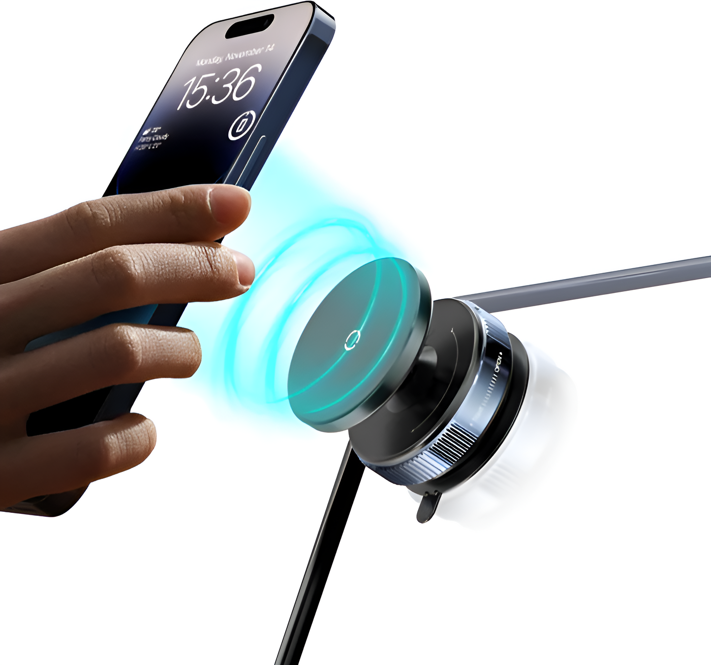 Vacuum Magnetic Suction Phone Holder