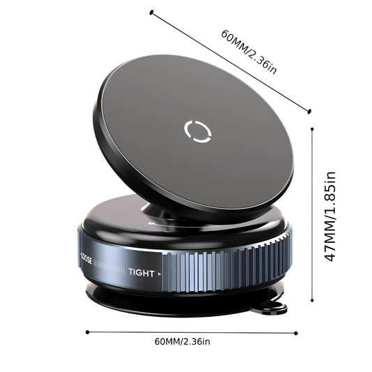 Vacuum Magnetic Suction Phone Holder