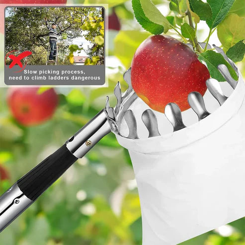1 Set Fruit Picker Fruit Picking Tool With Storage Bag