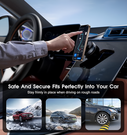 Vacuum Magnetic Suction Phone Holder